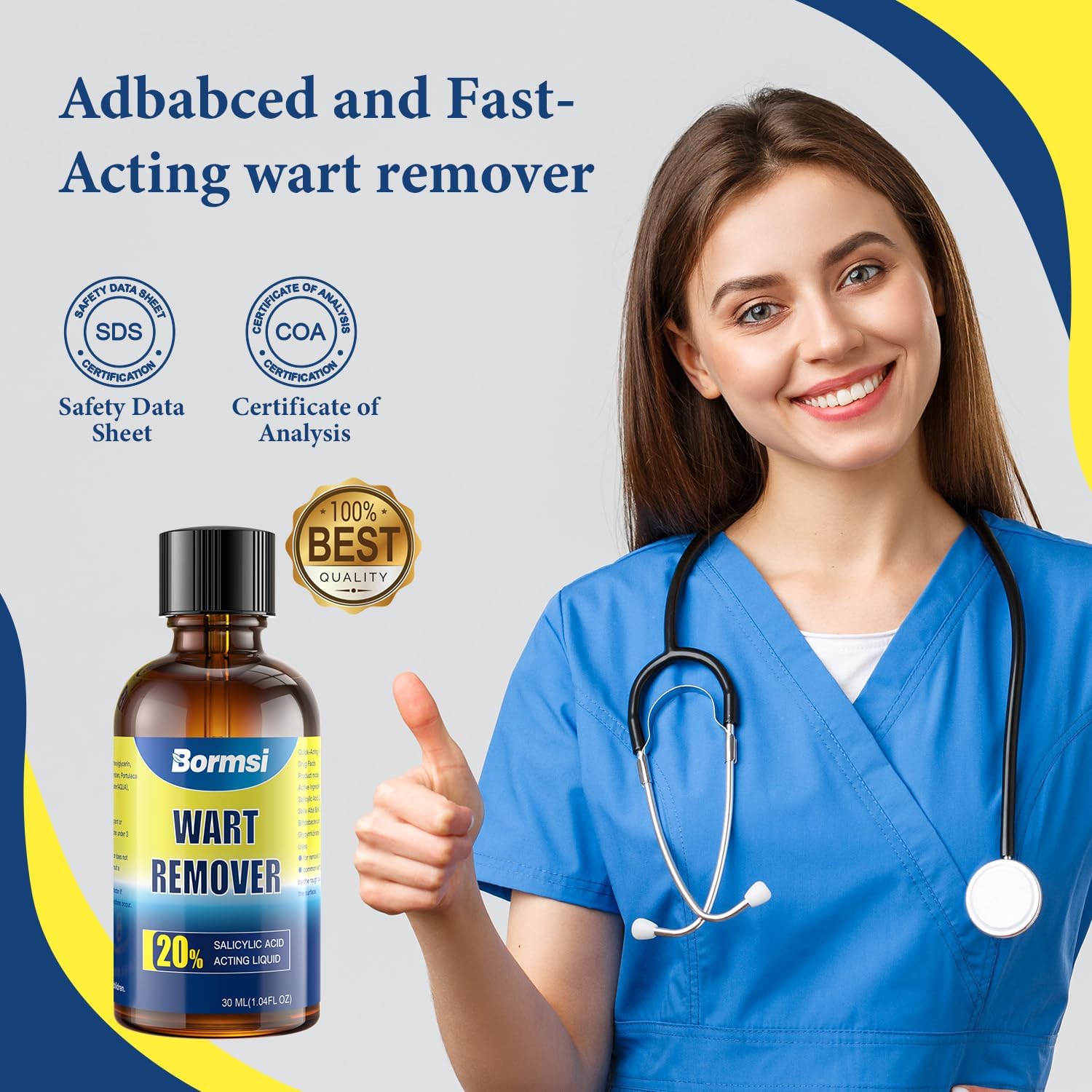 Quick-Acting Wart Removal Gel