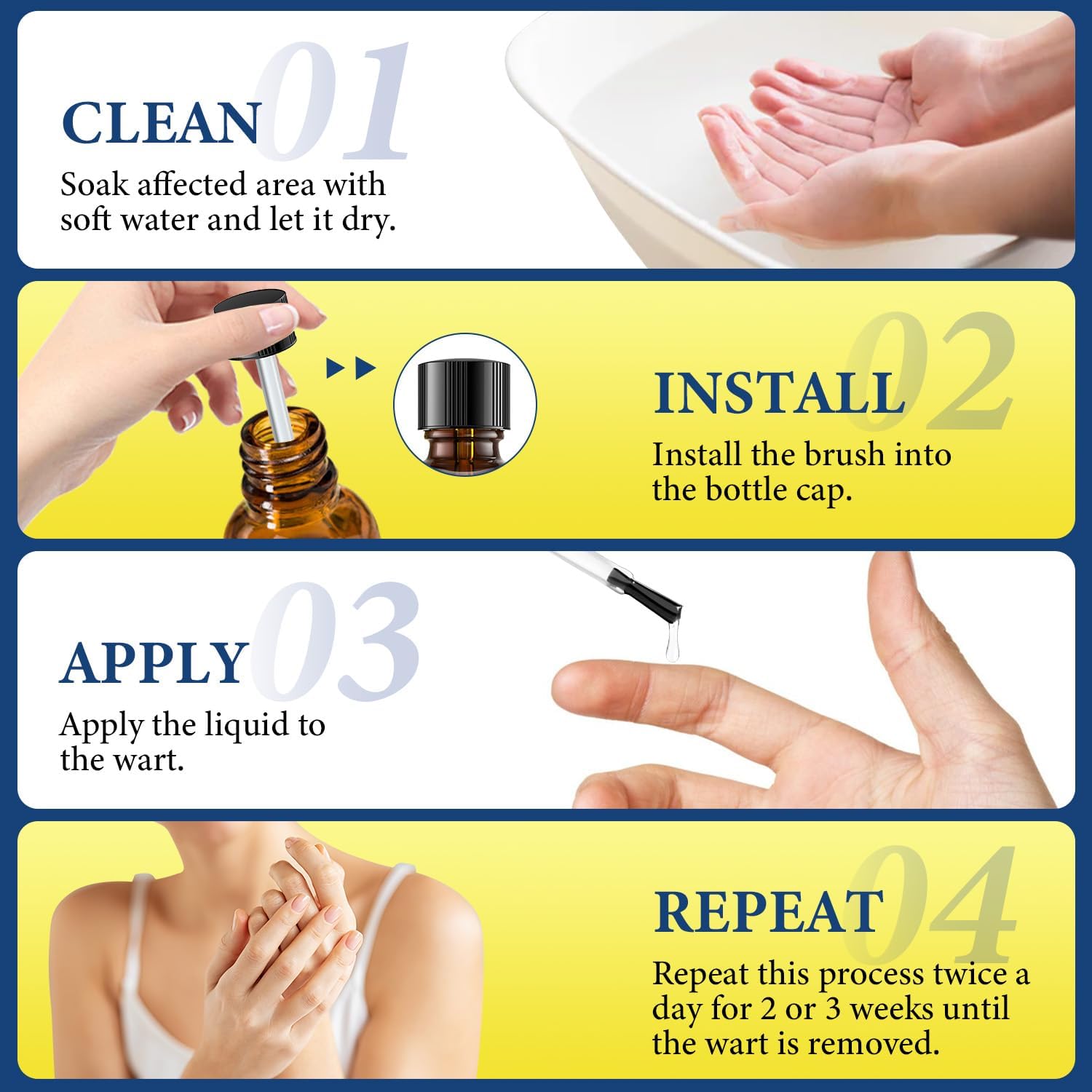 Quick-Acting Wart Removal Gel